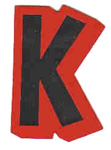 Just Write Expressions Hang Tab Letter K