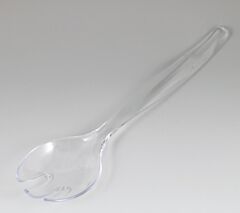 10" Serving Fork - Clear