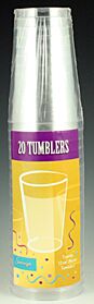12 oz Tumbler Clear 25/20