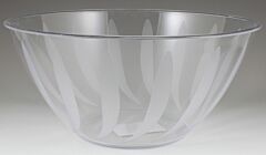 160oz Swirl Bowl - Clear