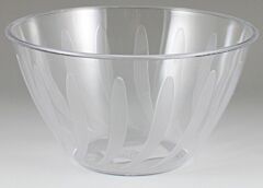 24oz Swirl Bowl - Clear
