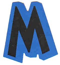 Just Write Expressions Hang Tab Letter M