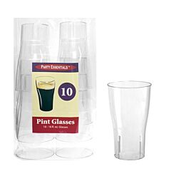 16 oz Plastic Pint Clear 12/10