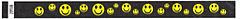 3/4" Tyvek Wristband-Smiley Face