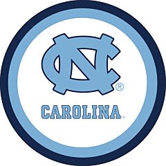U Of N Carolina-9" Plate 10Ct