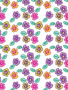 Cello Lunch Bags - Pansies 10Ct