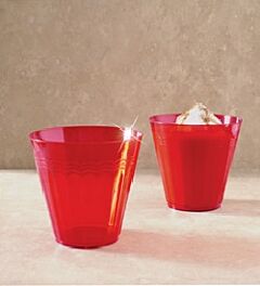 9oz Rocks Tumbler - Red 12/20