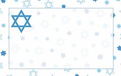 Enclosure Card - Hanukkah Star of David