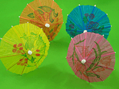 3.25" Parasol Pick Asst 144Ct