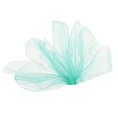 6" X 25 yd Tulle - Aqua
