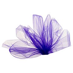 6" X 25 yd Tulle - Purple