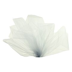 6" X 25 yd Glimmer Tulle - Silver