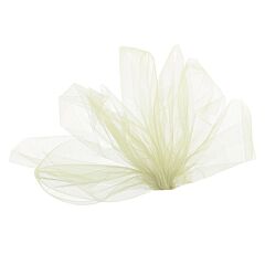 6" X 25 yd Tulle - Ivory