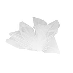 6" X 25 yd Tulle - White