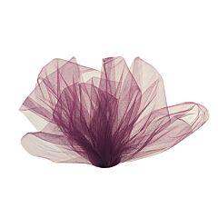 6" x 25 yd Tulle - Wine