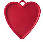 8G Red Heart-Shaped Weight