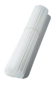 24" White Balloon Sticks