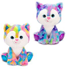 10" Psychedelic Wolves Plush