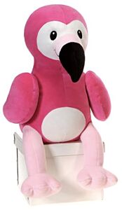 12" Sitting Flamingo Plush