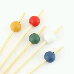 5.9" Bamboo Ball Pick - Blue
