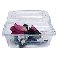 4" x 3" x 3" Boutonniere Plastic Box