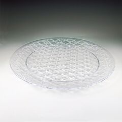16" Round Crystal Cut Tray
