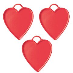 60 Gram BioWeight Hearts - Red