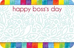 Enclosure Card - Boss's Day Stripe