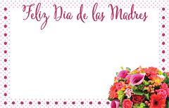 Enclosure Card - HMD Dotted Border Bouquet