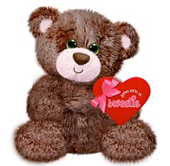 15" Brown Neapolitan Bear Plush