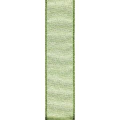 1.5" x 25yd Env Wired-Edge Ribbon - Citrus