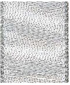 1.5" x 25yd Envy Wired-Edge Ribbon - Silver