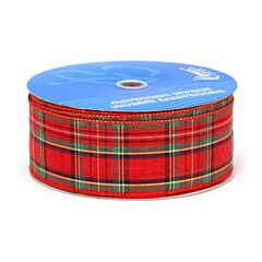 2.5" X 50 yd Wired Ribbon - Clarkston