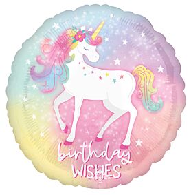 17" Enchanted Unicorn Birthday