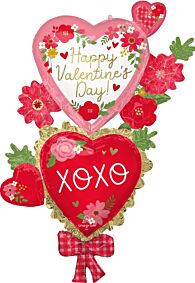 59" HVD Floral and XOXO