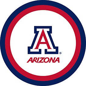 U Of Arizona - 7" Paper Plate 12Ct