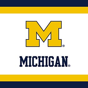 Univ of Michigan - Beverage Napkin 24ct