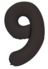 34" Number 9 - Matte Black