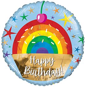 30" Jumbo Birthday Cupcake