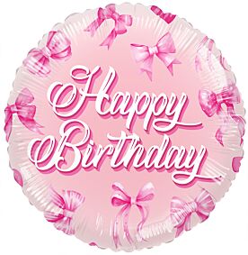 18" Happy Birthday Bows