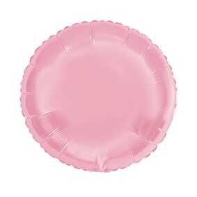 18" Round Pastel Pink