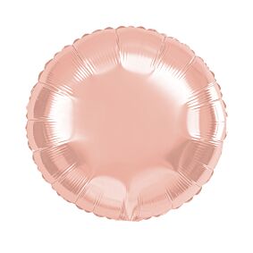 18" Round Rose Gold
