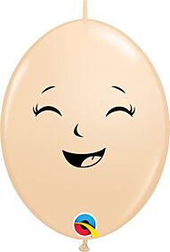 6" Qlink Happy and Sad Face Latex