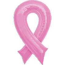 36" Pink Ribbon