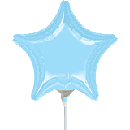 9" Pastel Blue Star