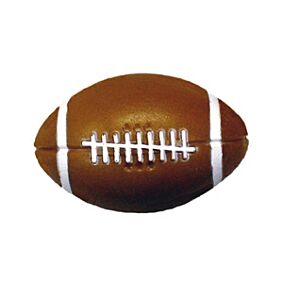 3" Football - Brown