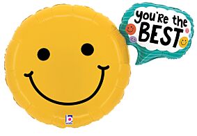 31" You're the Best Smiley