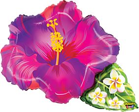 31" Mighty Tropical Flower- Purple