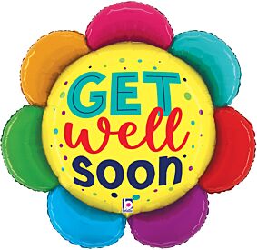 27" Get Well Colorful Flower