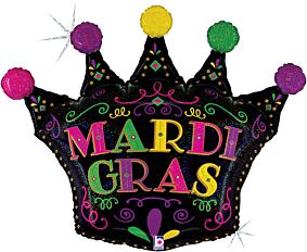 30" Mardi Gras Filigree Crown